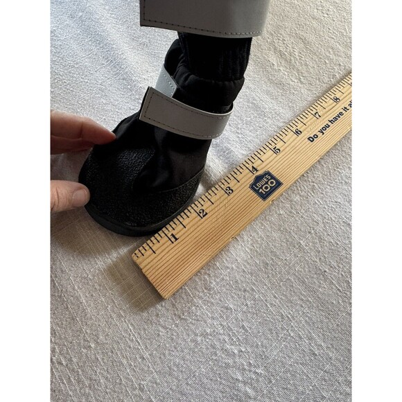 Youly Trailblazer All Weather Pet Boots Size XL Black & Gray Hook & Loop Closure - Picture 13 of 16
